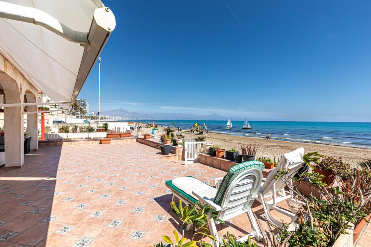 Beachfront Bliss: Apartamento A Pie De Playa Alicante Luaran gambar